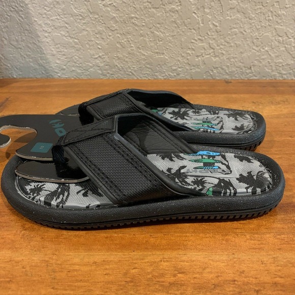 New! Boys Capelli Cap 3 Flip Flops Boys Size 1/2 - Picture 5 of 5